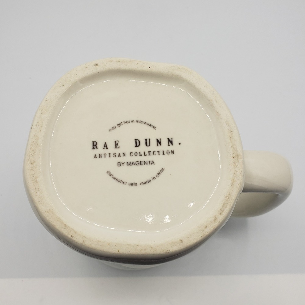 Rae Dunn‎ Artist Collection Friyay Coffee Mug White 18 Oz - Picture 3 of 7